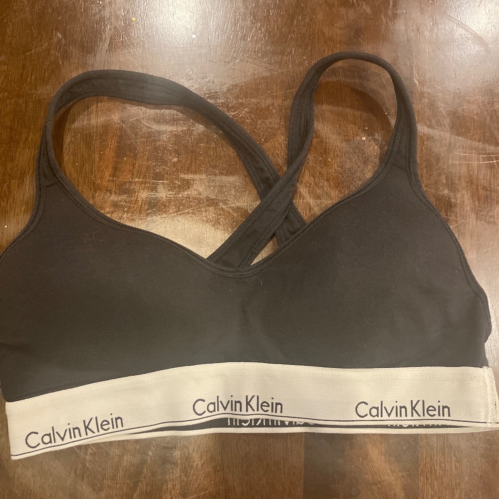 Calvin Klein Bra-Large-Black and white